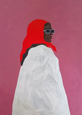 Moça Preta de Lenço Vermelho