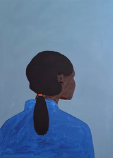 Mulher de Cabelo Preso