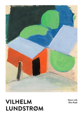 House With Blue Roofs by Vilhelm Lundstrom