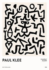 Comedians' Handbill by Paul Klee