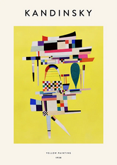 Yellow Painting by Wassily Kandinsky