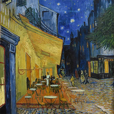Cafe Terrace at Night by Van Gogh