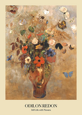 Still Life with Flowers by Odilon Redon