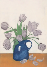 Tulips in a Jug by Frans Everbag