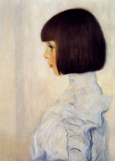 Portrait of Helene Klimt by Gustav Klimt
