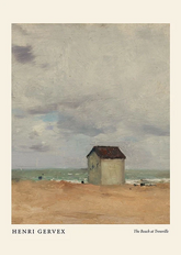 The Beach at Trouville by Henri Gervex