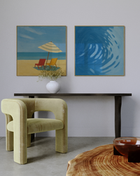 Composição de Quadros – Verão Azul