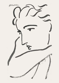 Profil de Femme by Henri Matisse
