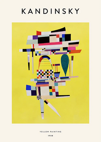 Yellow Painting by Wassily Kandinsky