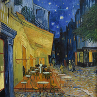 Cafe Terrace at Night by Van Gogh