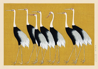 Red Crown Crane by Ogata Korin