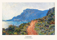 The Corniche of Monaco by Claude Monet