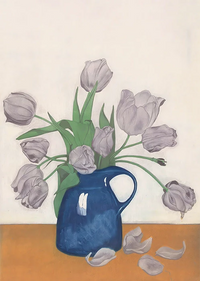 Tulips in a Jug by Frans Everbag