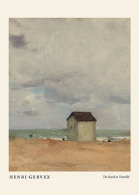 The Beach at Trouville by Henri Gervex