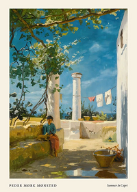 Summer In Capri by Peder Mørk Mønsted