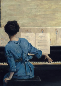The Keynote by William Merritt Chase