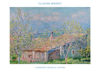 Gardener’s House at Antibes by Claude Monet