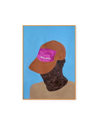 Jovem Preto de Boné Jacquemus