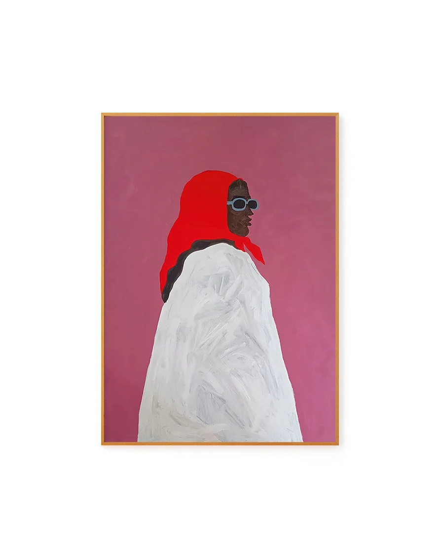 Moça Preta de Lenço Vermelho