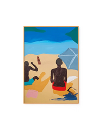 Homens Pretos Na Praia