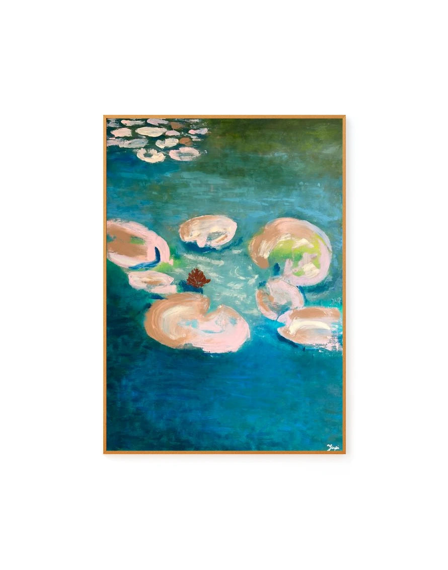 Vitória-régia Reflexo