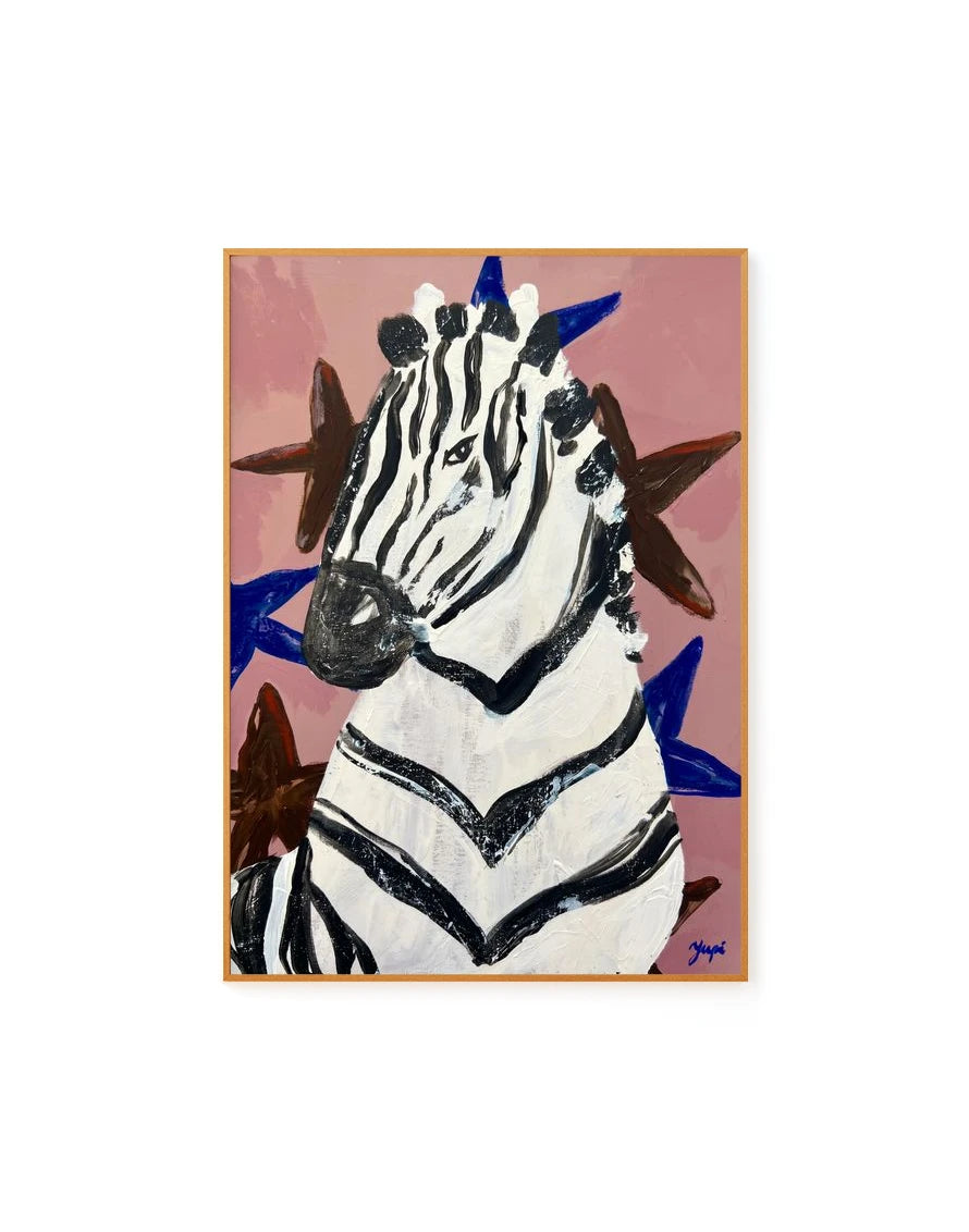 Zebra Self-portrait