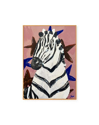 Zebra Self-portrait
