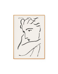 Profil de Femme by Henri Matisse