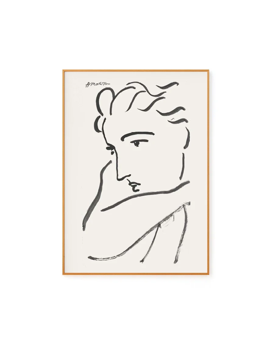 Profil de Femme by Henri Matisse
