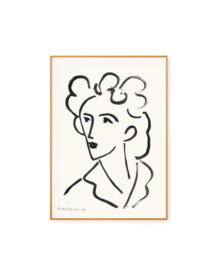 Tête Marie José 1947 by Henri Matisse