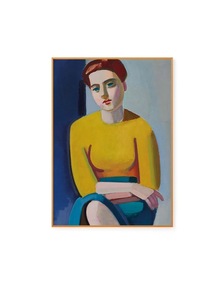 Portrait of Hanne Wilhem by Vilhelm Lundstrom