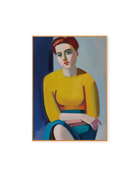 Portrait of Hanne Wilhem by Vilhelm Lundstrom