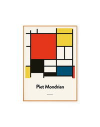 Composition with Large Red Plane by Mondrian