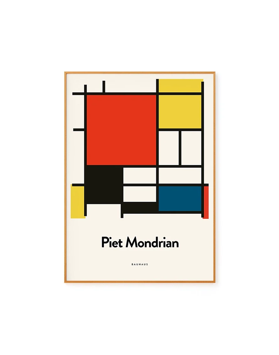 Composition with Large Red Plane by Mondrian