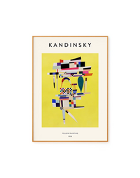 Yellow Painting by Wassily Kandinsky