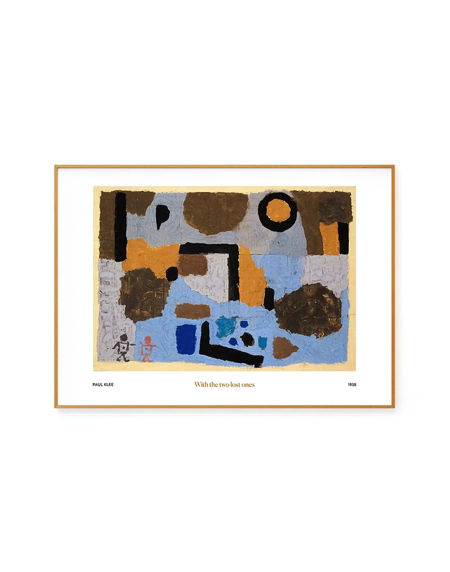With the Two Lost Ones by Paul Klee