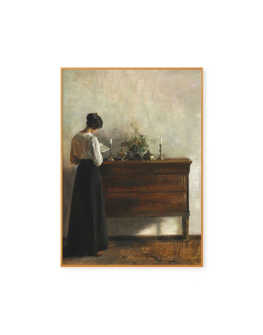 The Artist's Wife by Carl Holsøe