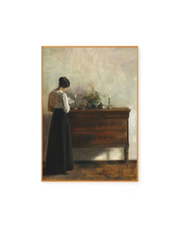 The Artist's Wife by Carl Holsøe