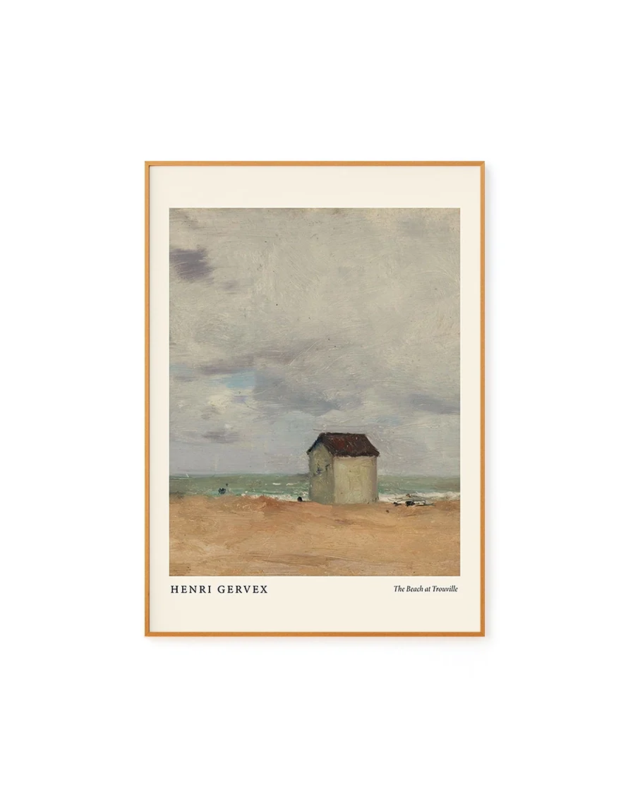 The Beach at Trouville by Henri Gervex