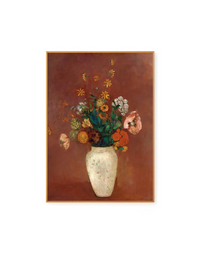 Bouquet in a Chinese Vase by Odilon Redon