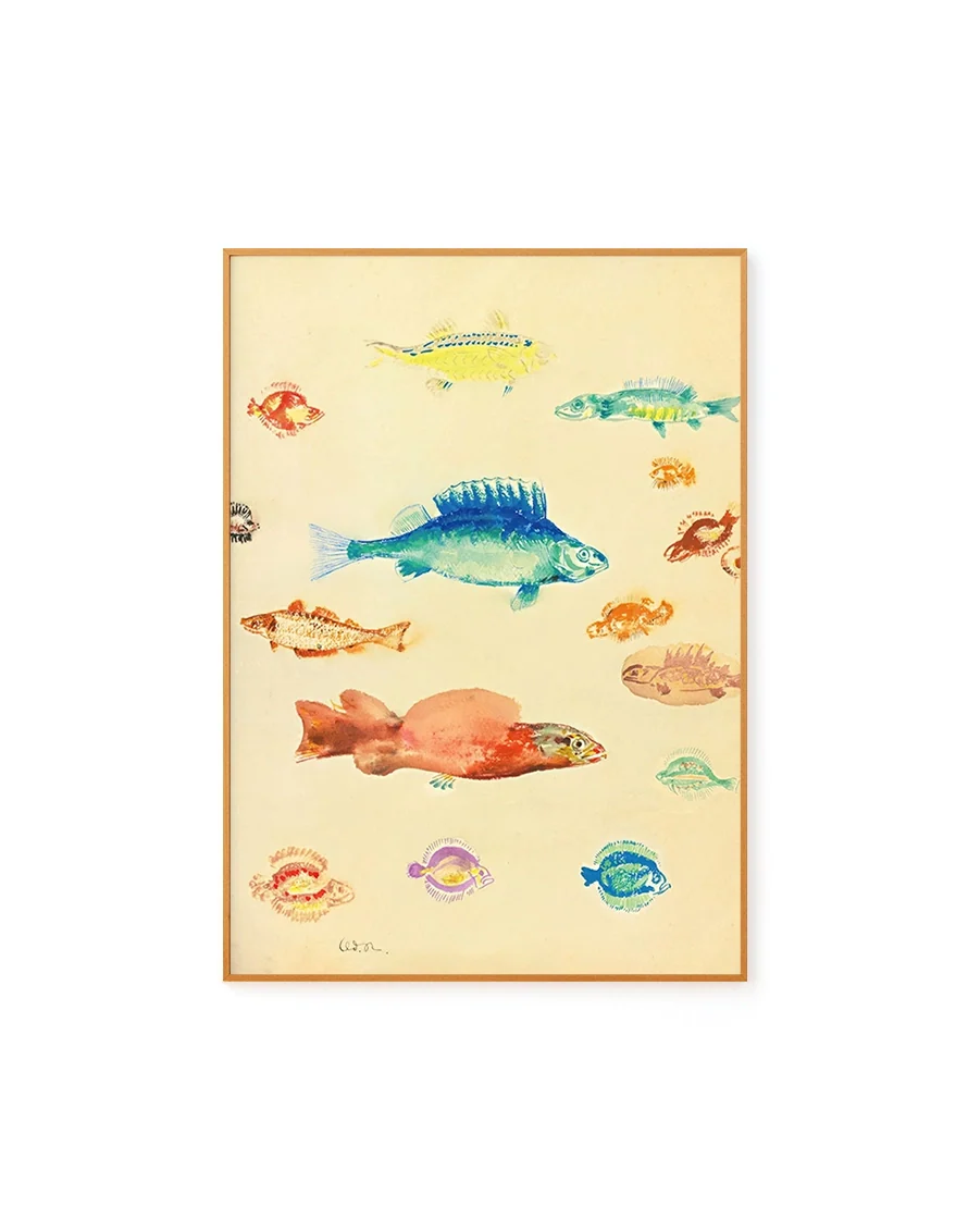 Poissons by Odilon Redon