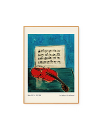 Red Violin by Raoul Dufy