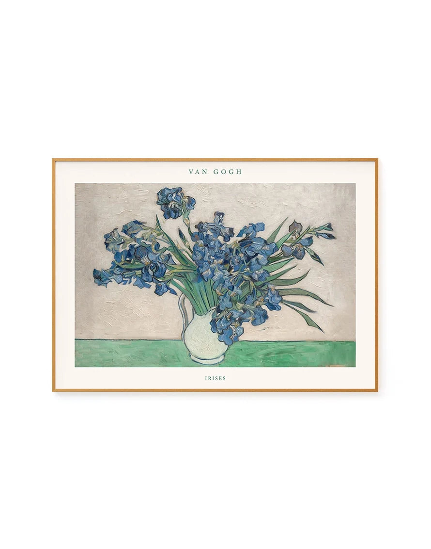 Irises by Vincent Van Gogh