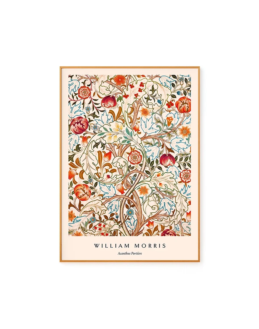 Acanthus Portière by William Morris