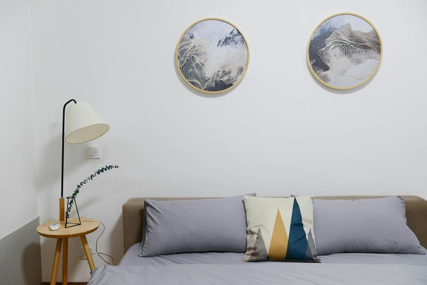 pinturas minimalistas para quartos